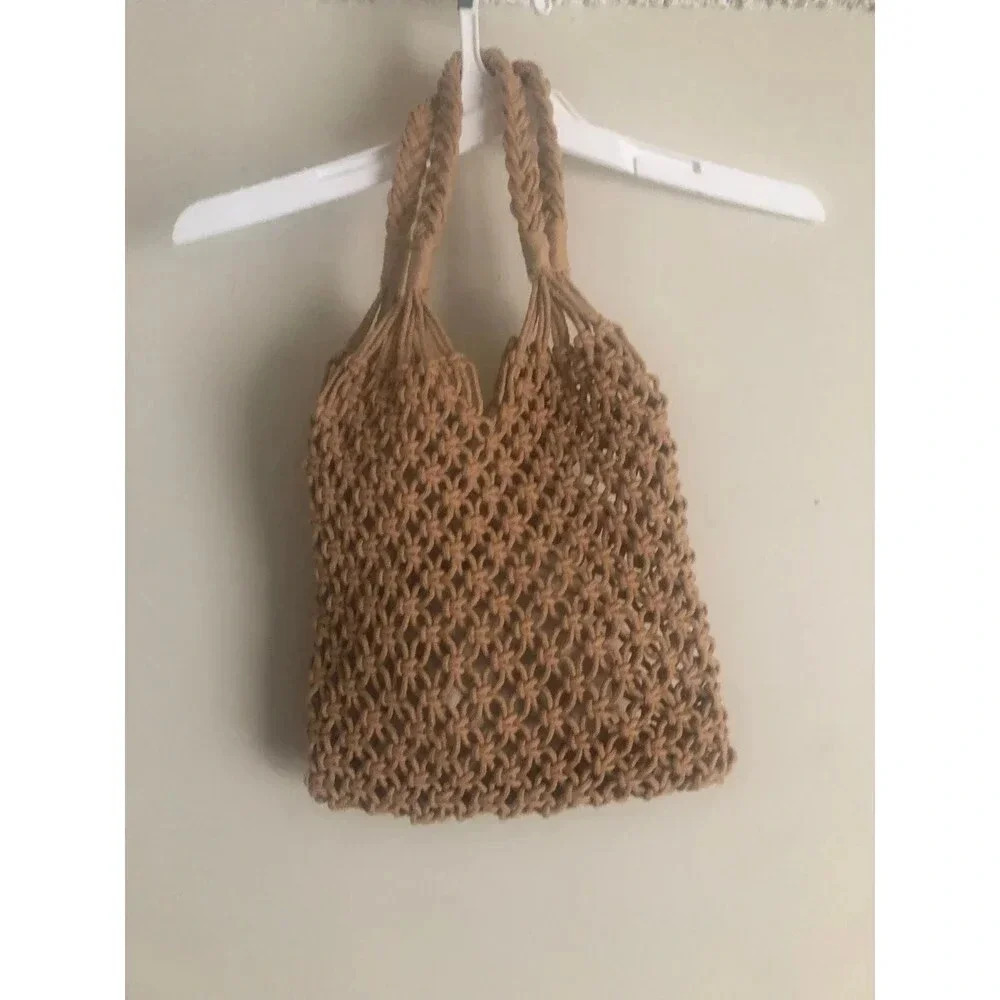 crochet tote bag